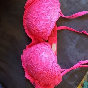 Pink Victoria secret bra